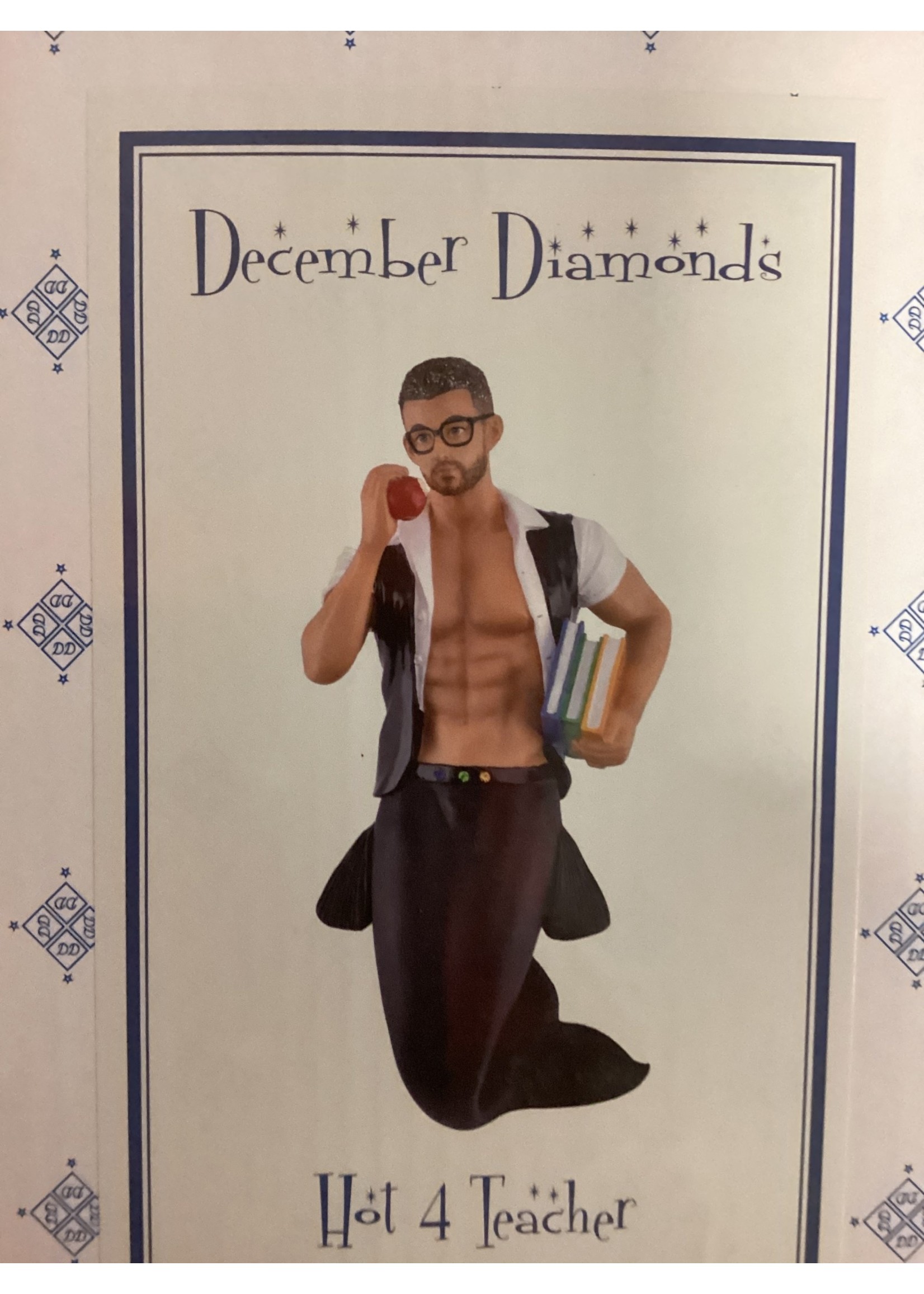 December Diamonds Hot 4 Teacher - Merman Ornament