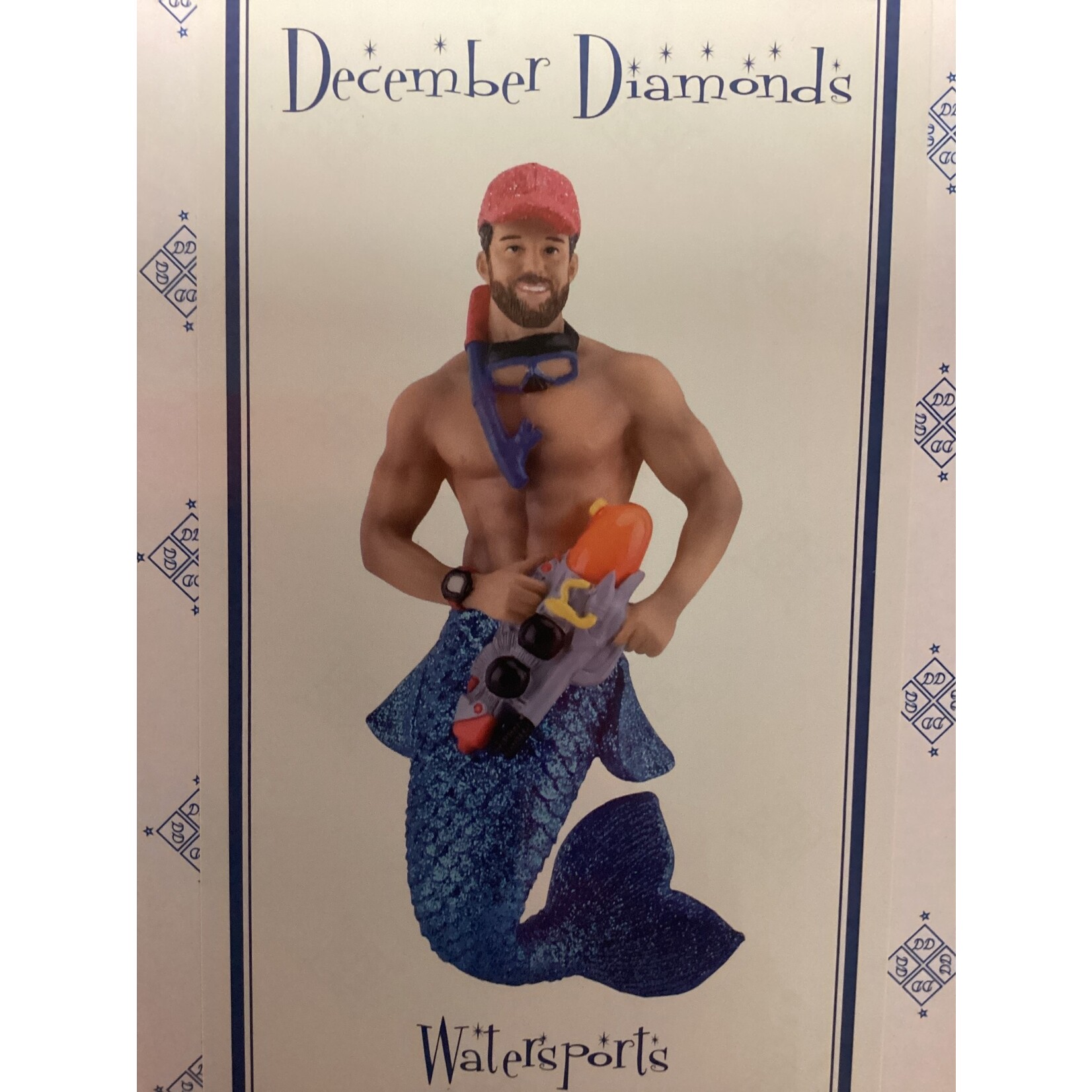 December Diamonds Watersports - Merman Ornament