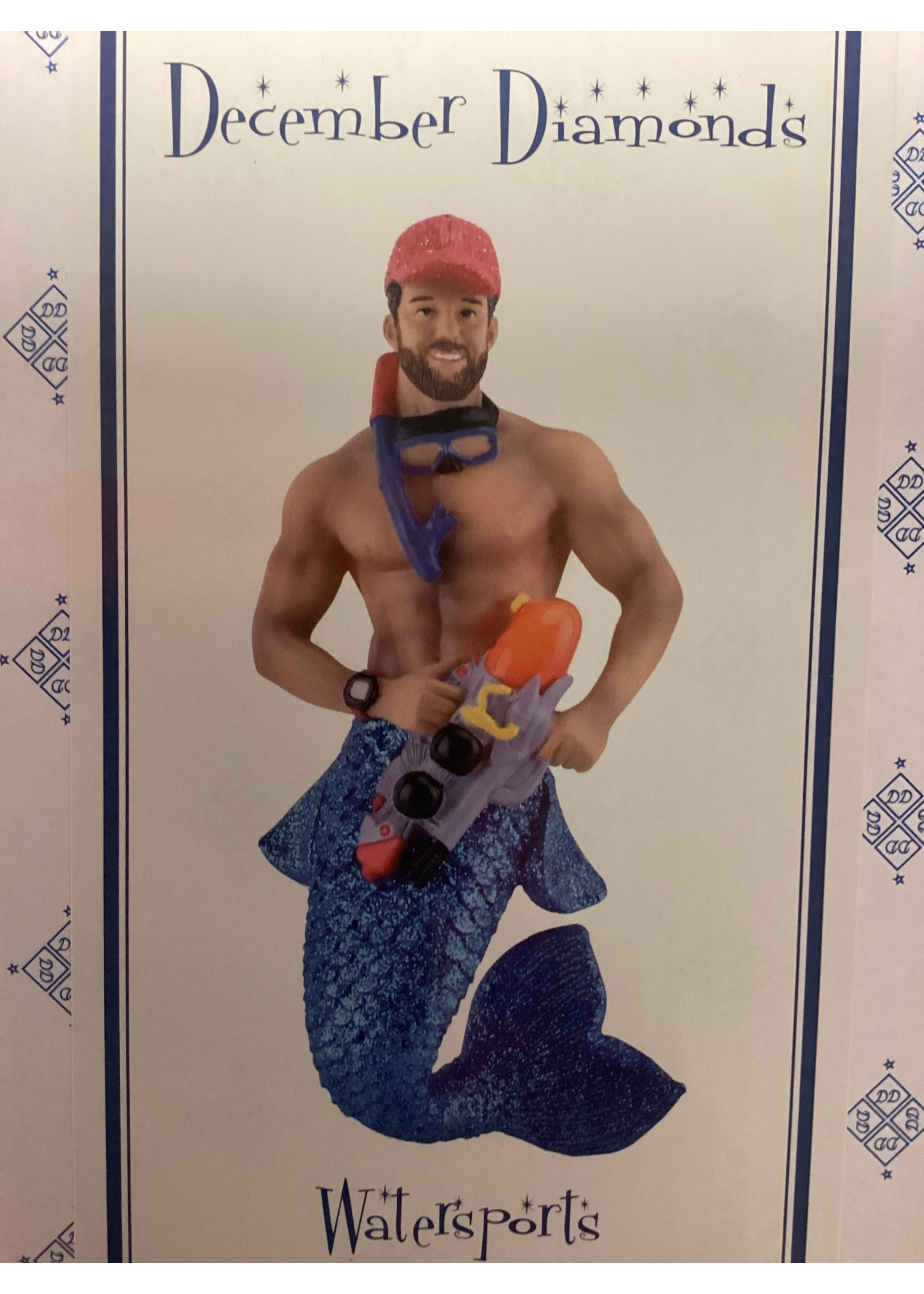 December Diamonds Watersports - Merman Ornament