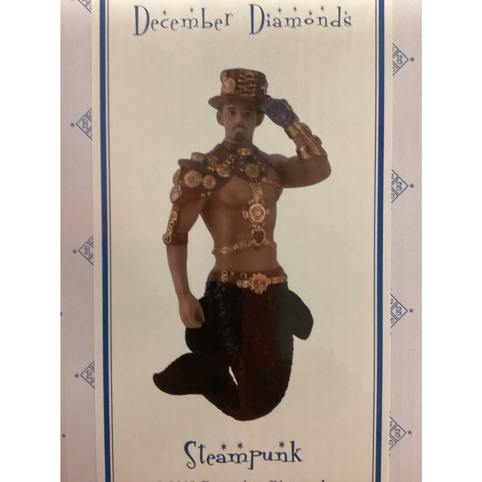 December Diamonds Steampunk  - Merman Ornament