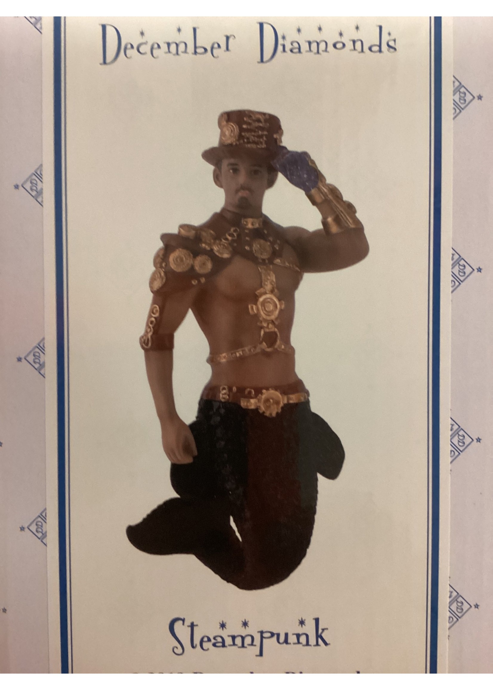 December Diamonds Steampunk  - Merman Ornament