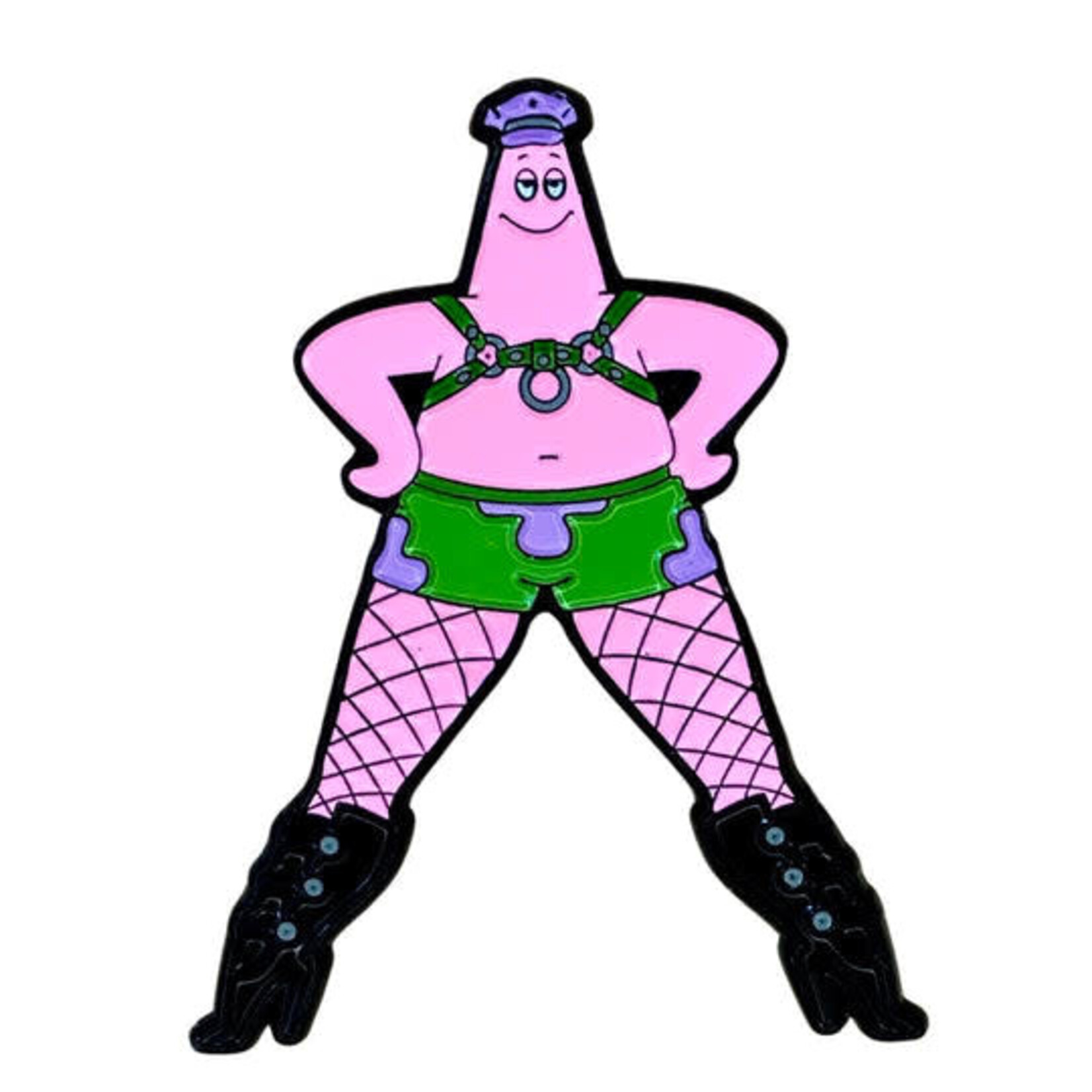 Geeky And Kinky Switch Starfish Enamel Pin