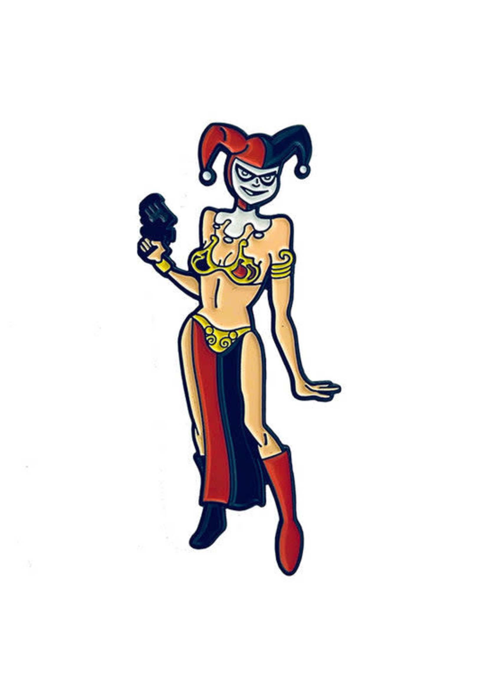 Geeky And Kinky Slave Harley  Sexy Slave Sidekick Enamel Pin