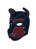 Geeky And Kinky Puppy Hood Brown Enamel Pin