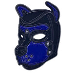 Geeky And Kinky Puppy Hood Enamel Pin - Blue