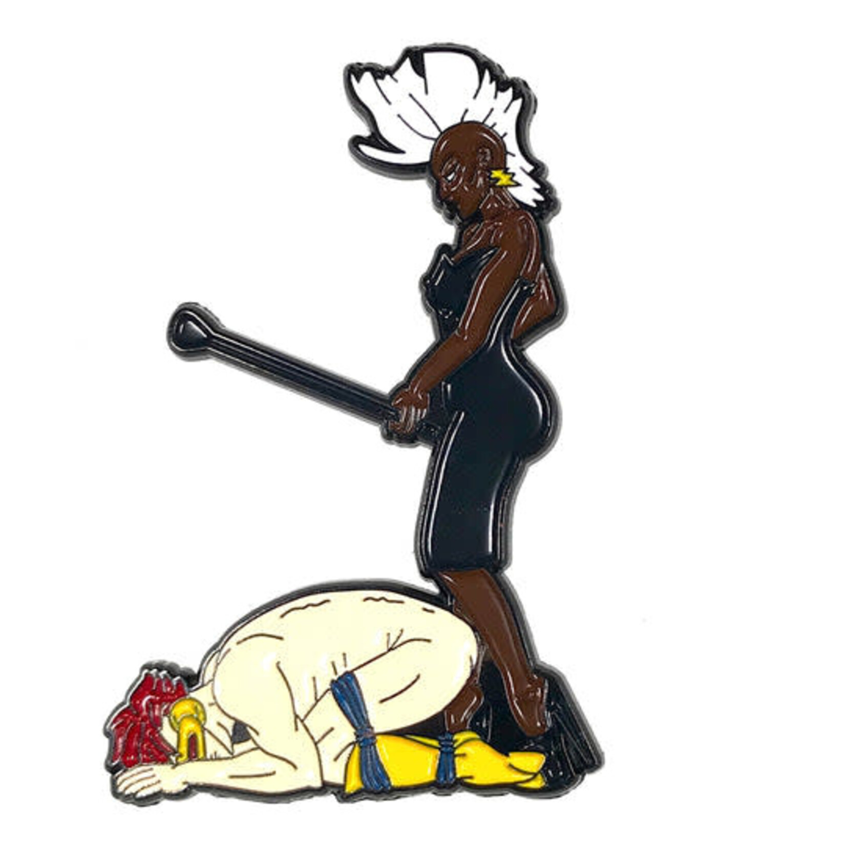 Geeky And Kinky Mistress Storm Windrider Enamel Pin
