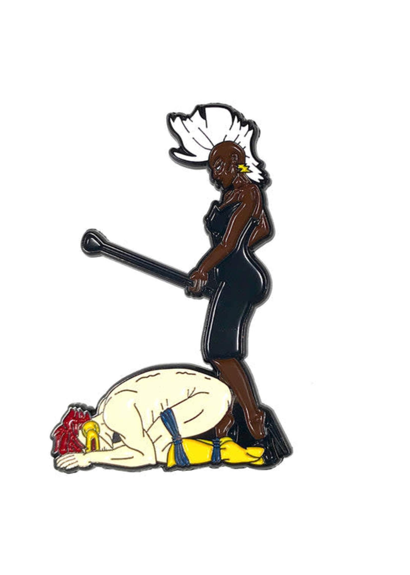 Geeky And Kinky Mistress Storm Windrider Enamel Pin