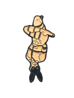 Geeky And Kinky Rope Bottom Enamel Pin