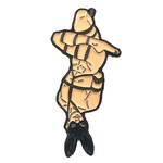 Geeky And Kinky Rope Bunny Luke Enamel Pin