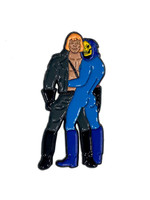 Geeky And Kinky Strongman Enamel Pin