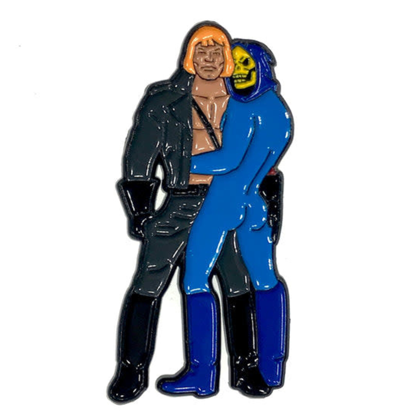 Geeky And Kinky Strongman Enamel Pin