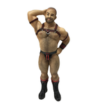 December Diamonds Leather Bear - Poke the Bear Ornament