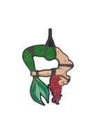 Geeky And Kinky Mermaid Green Tail Enamel Pin