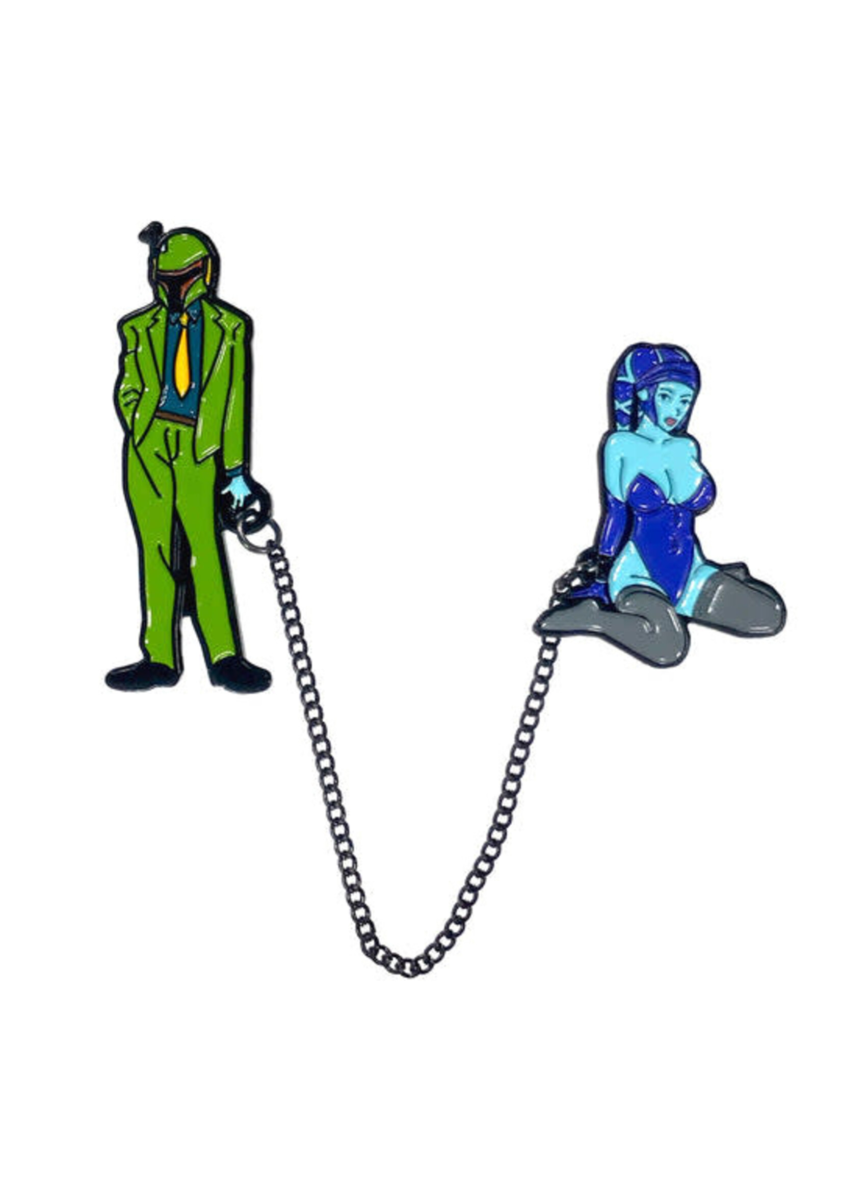 Geeky And Kinky Fett Hunter Life Deluxe Enamel Pin