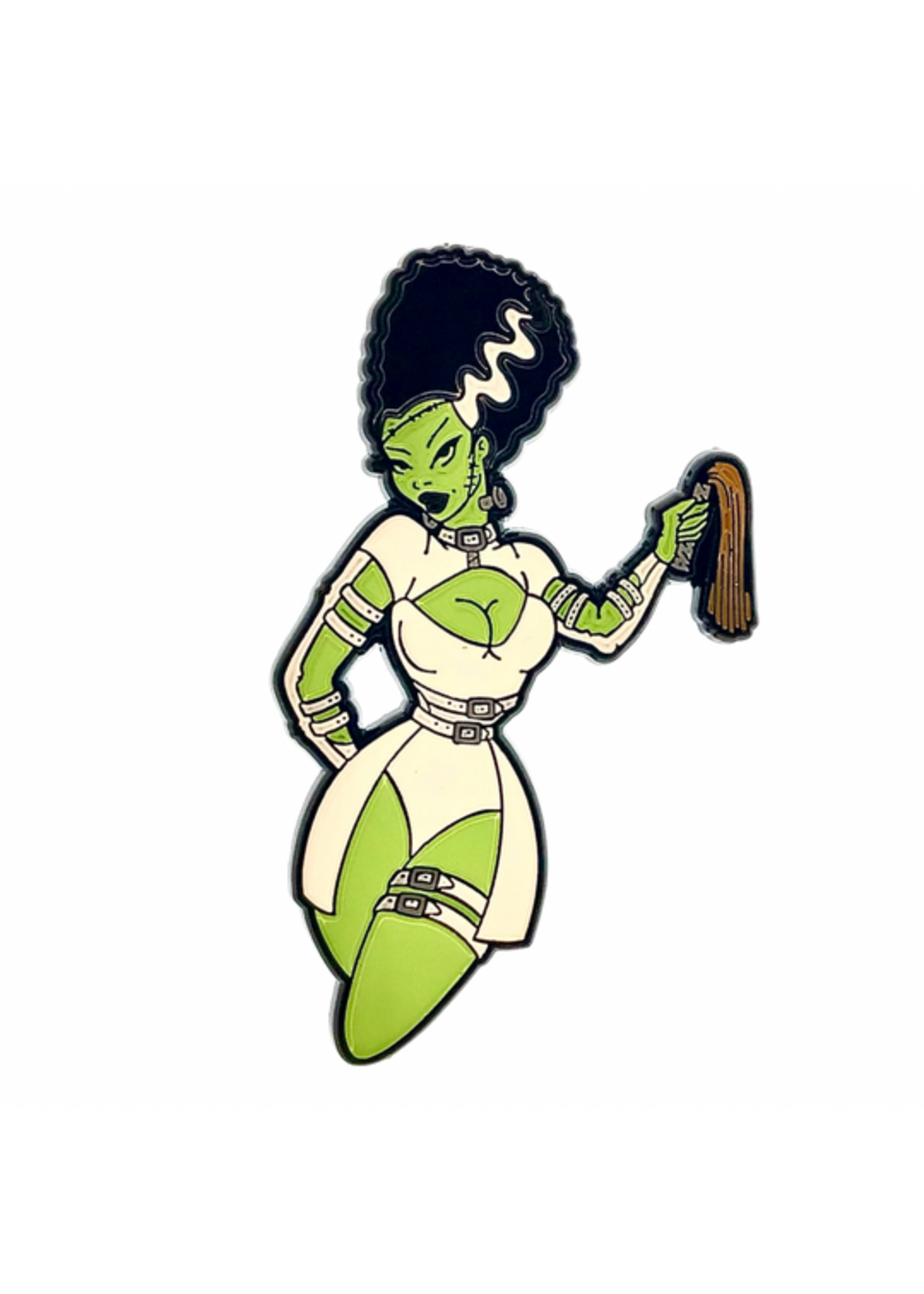 Geeky And Kinky Miss Frank Enamel Pin