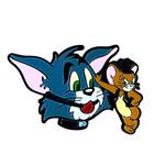 Geeky And Kinky Cat & Mouse Enamel Pin
