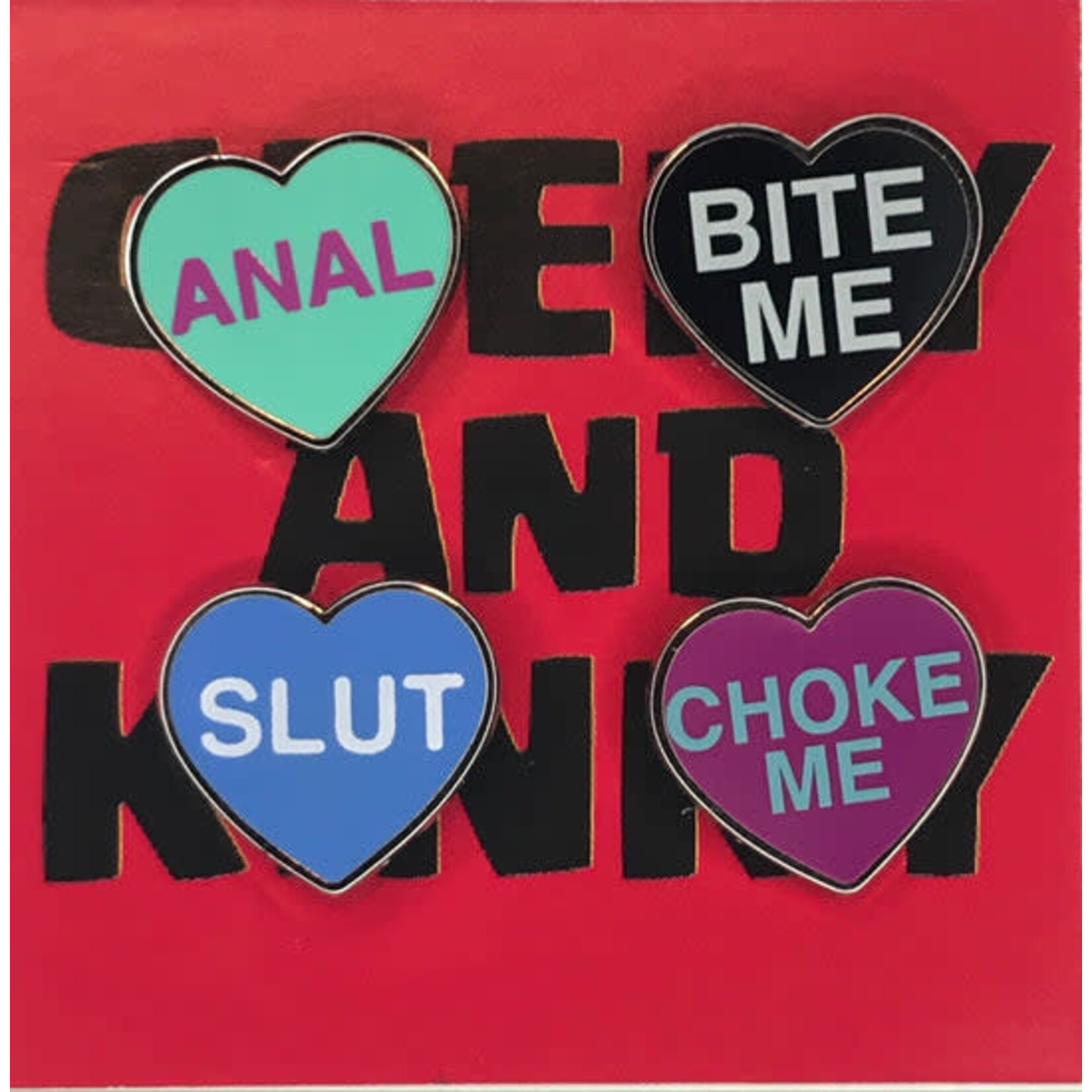 Geeky And Kinky Kinky Hearts Series 1 Enamel Pins - 4