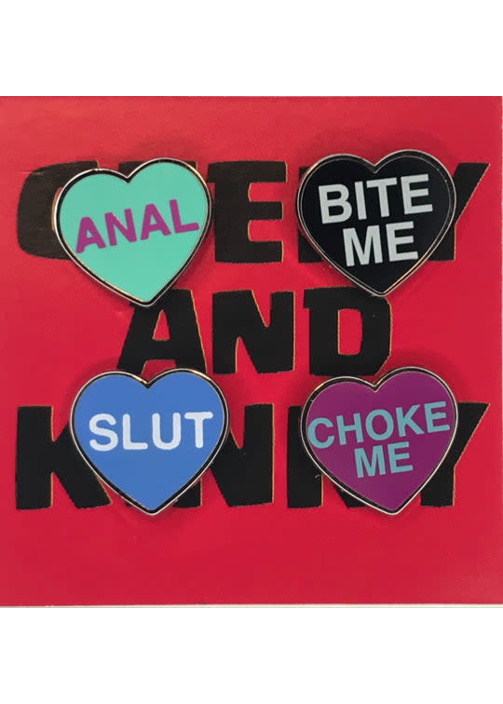 Geeky And Kinky Kinky Hearts Series 1 Enamel Pins - 4