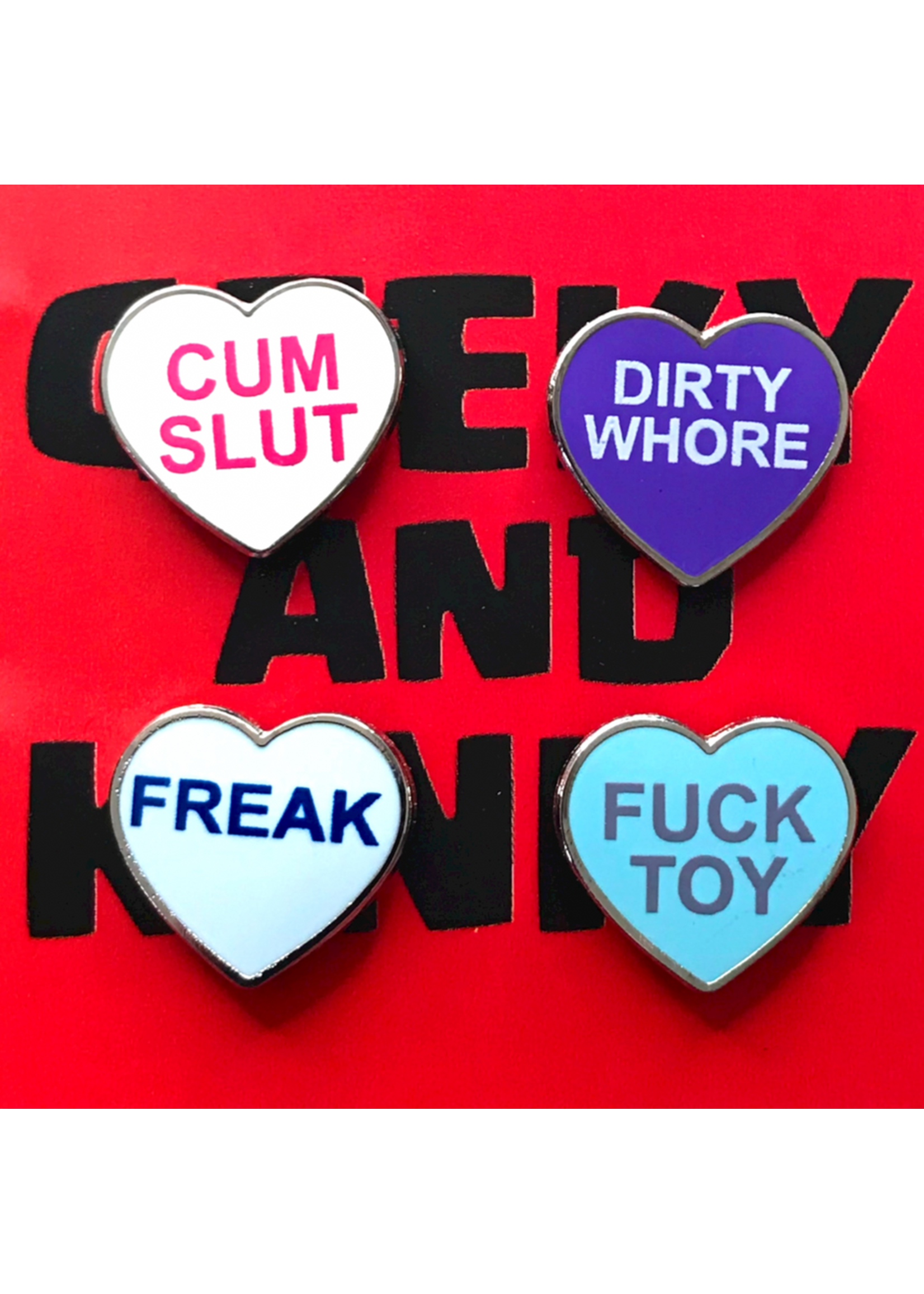Geeky And Kinky Kinky Hearts Series 3 Enamel Pins - 4