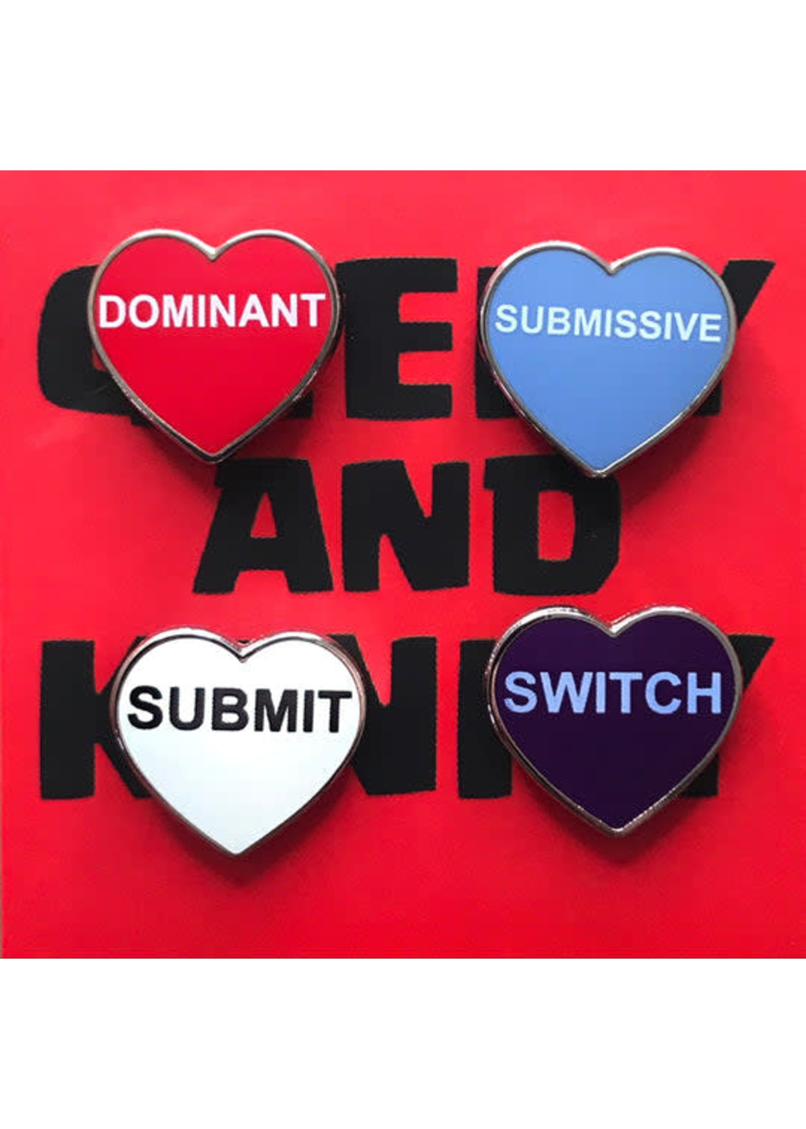 Geeky And Kinky Kinky Hearts Series 5 Enamel Pins - 4