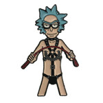 Geeky And Kinky Master Rick Enamel Pin