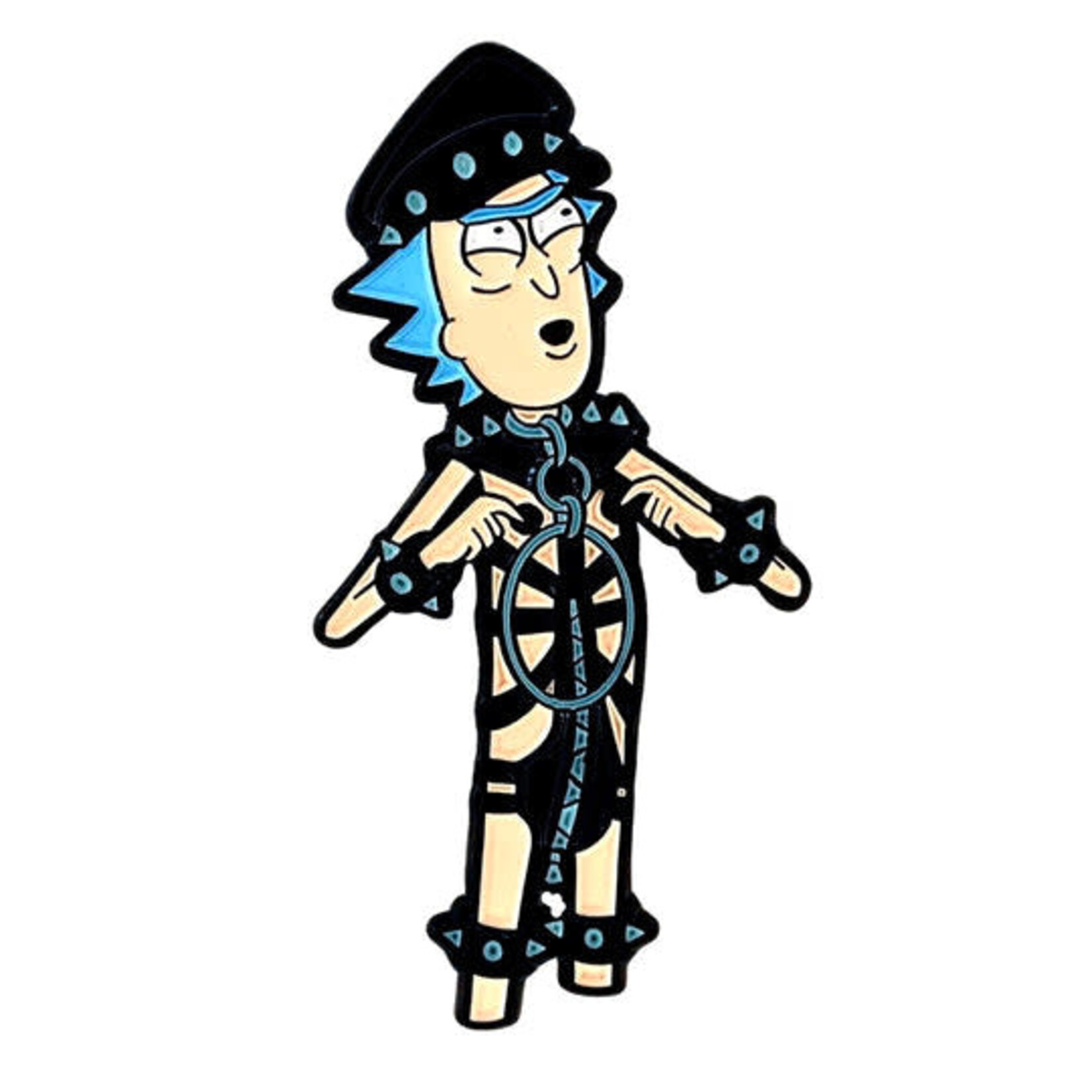 Geeky And Kinky Alcoholic Master Rick II Enamel Pin