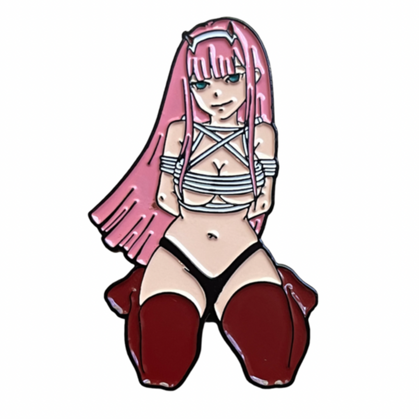 Geeky And Kinky Partner Killer Enamel Pin