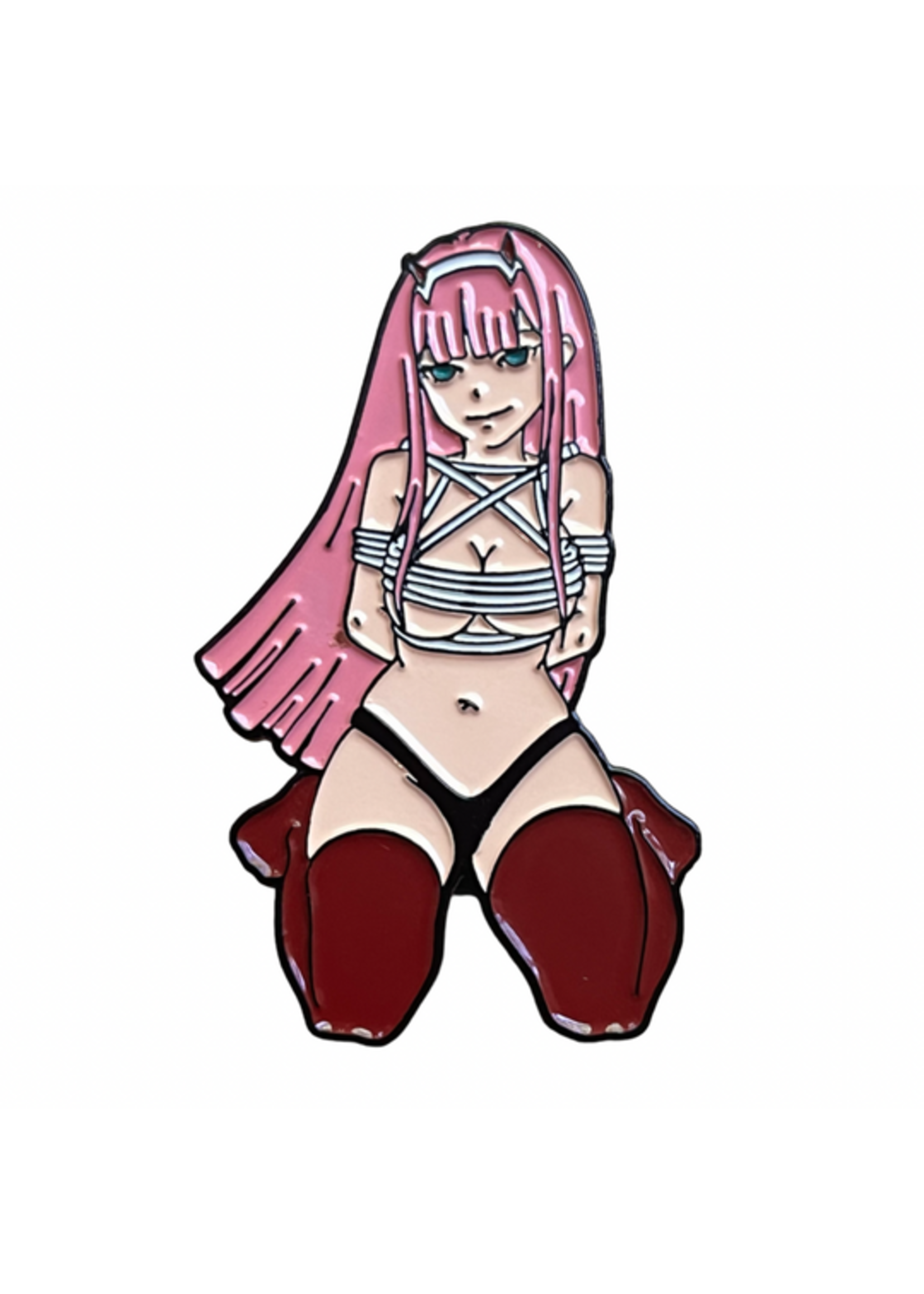 Geeky And Kinky Partner Killer Enamel Pin