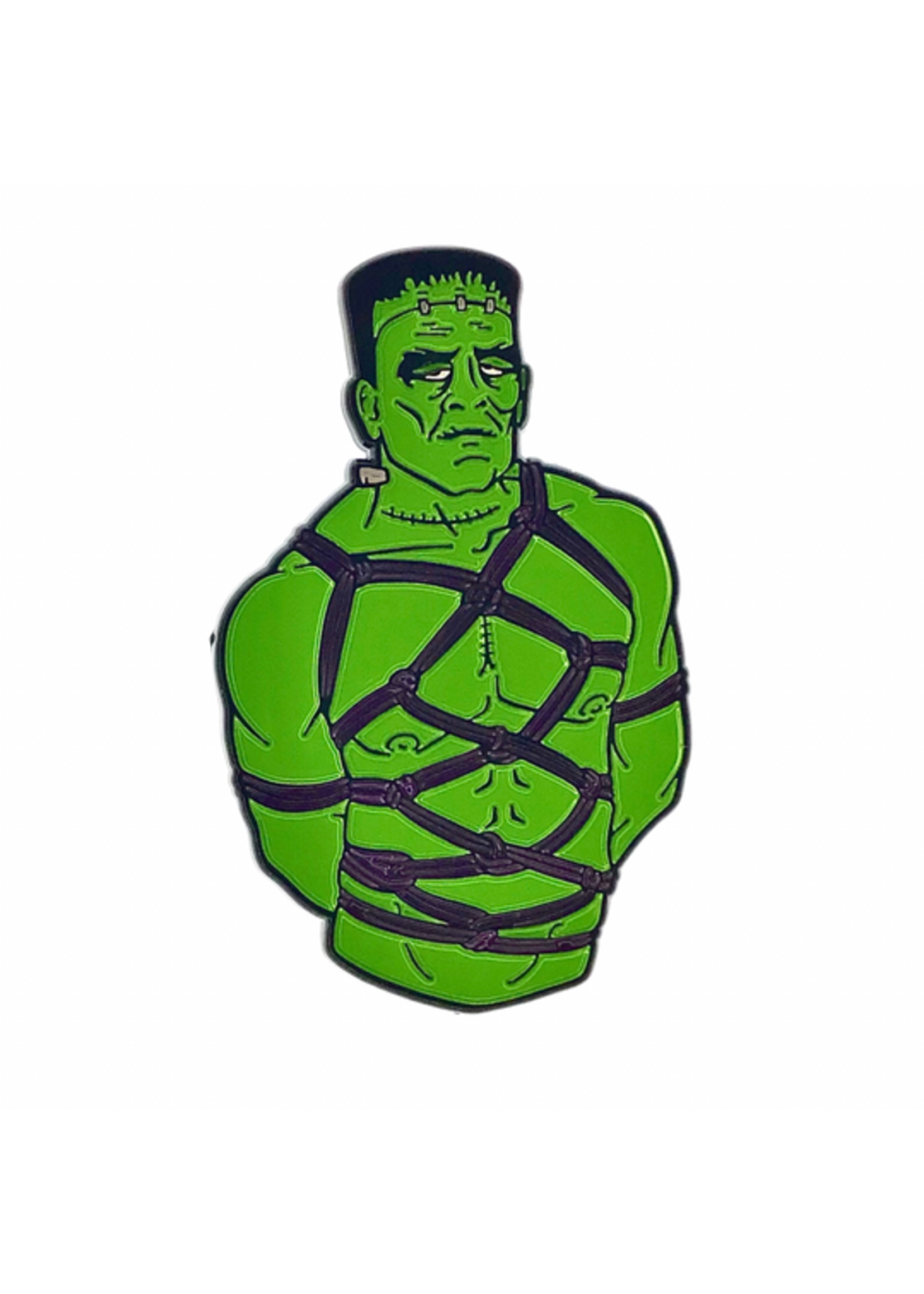 Geeky And Kinky Frank Enamel Pin