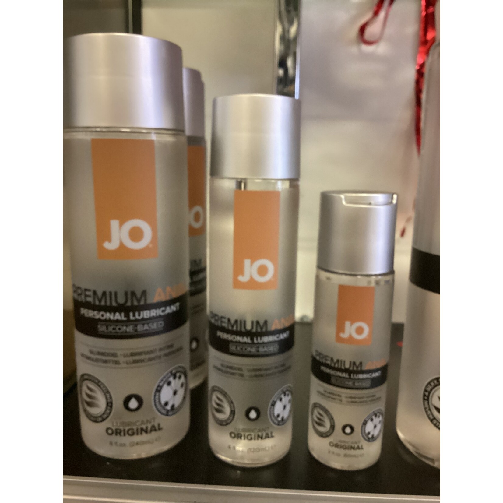 JO JO Premium Silicone Personal Lubricant ANAL 8oz