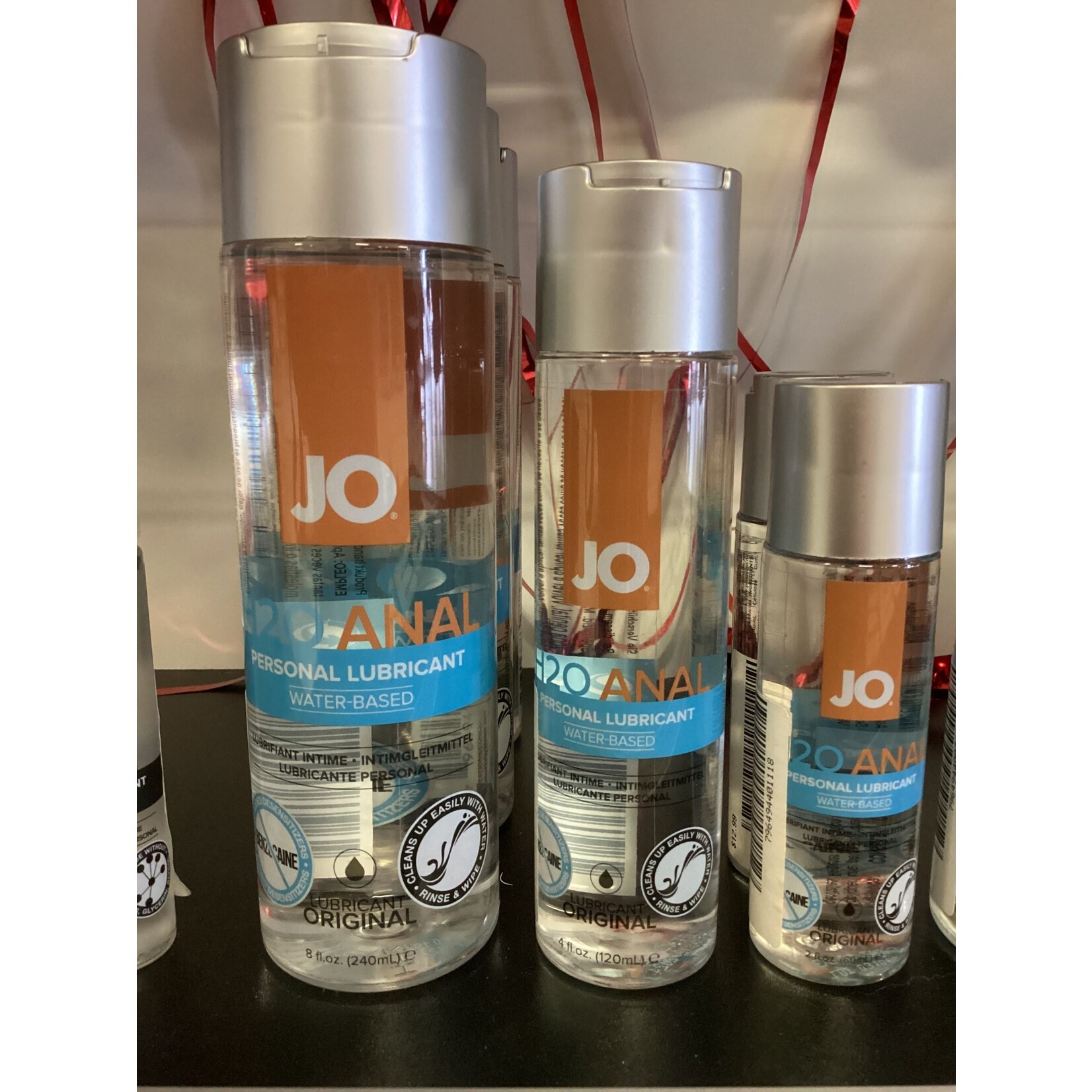 JO JO H2O ANAL Personal Lubricant 4oz