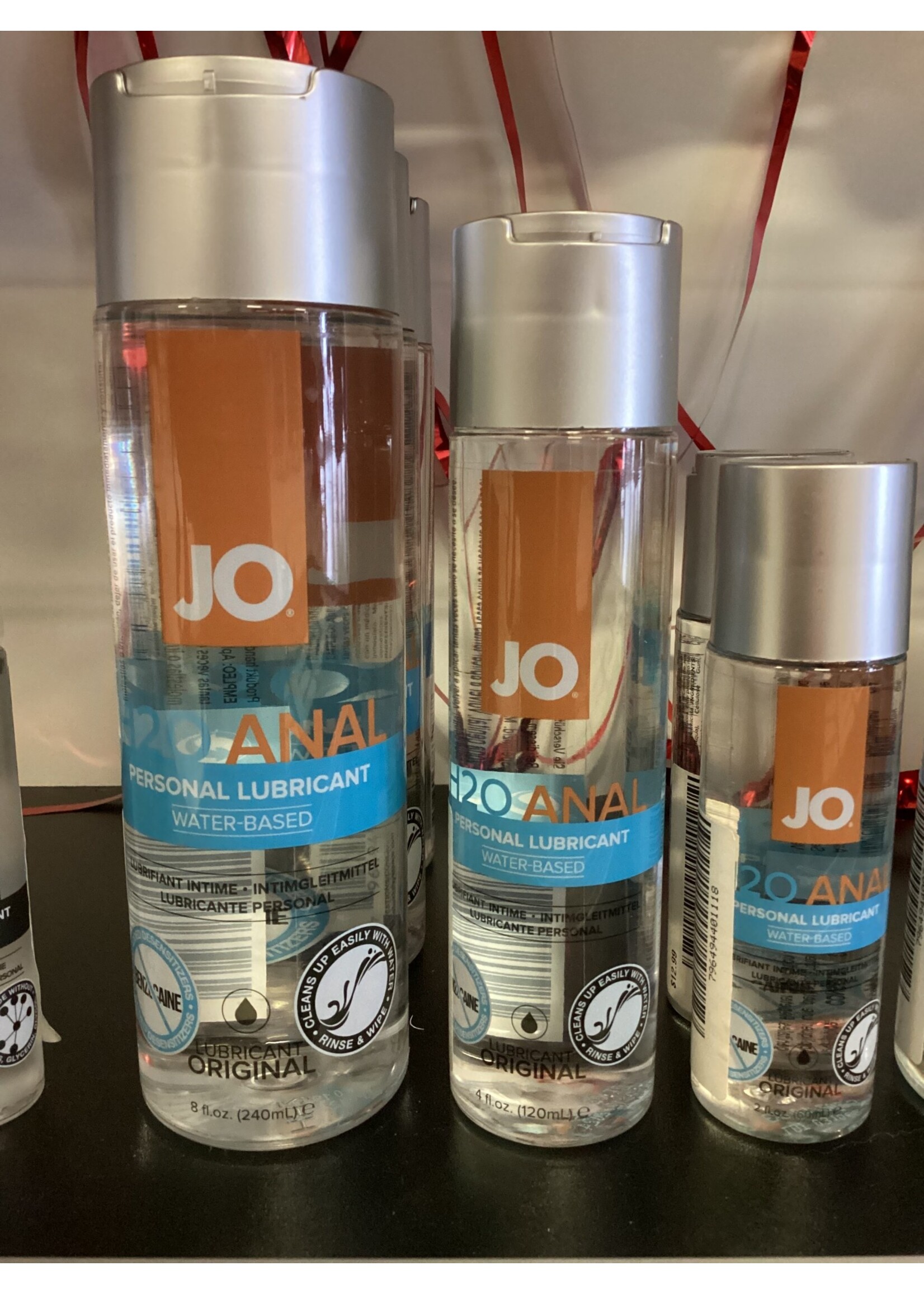 JO JO H2O ANAL Personal Lubricant 8oz