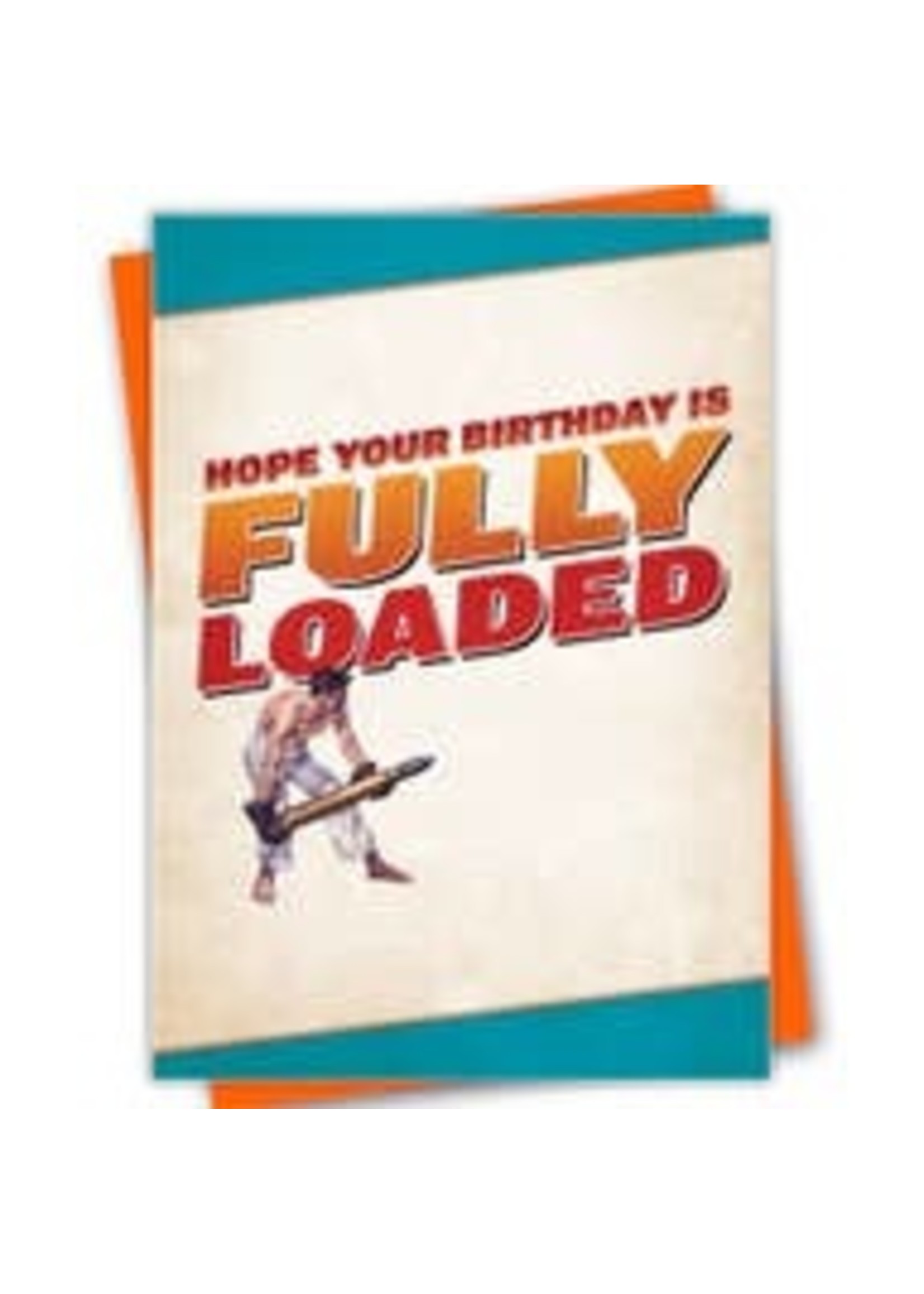 Kweer Cards/Peachy Kings "Big Guns" Birthday Card