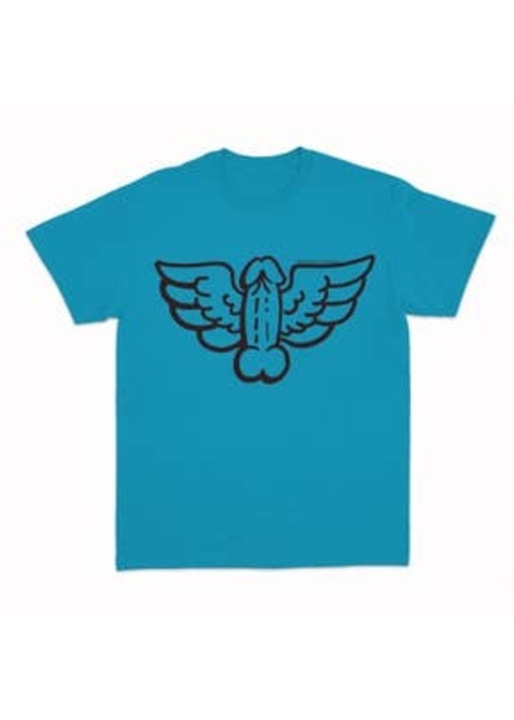 Kweer Cards/Peachy Kings Tom of Finland - “Flying Cock" T-Shirt