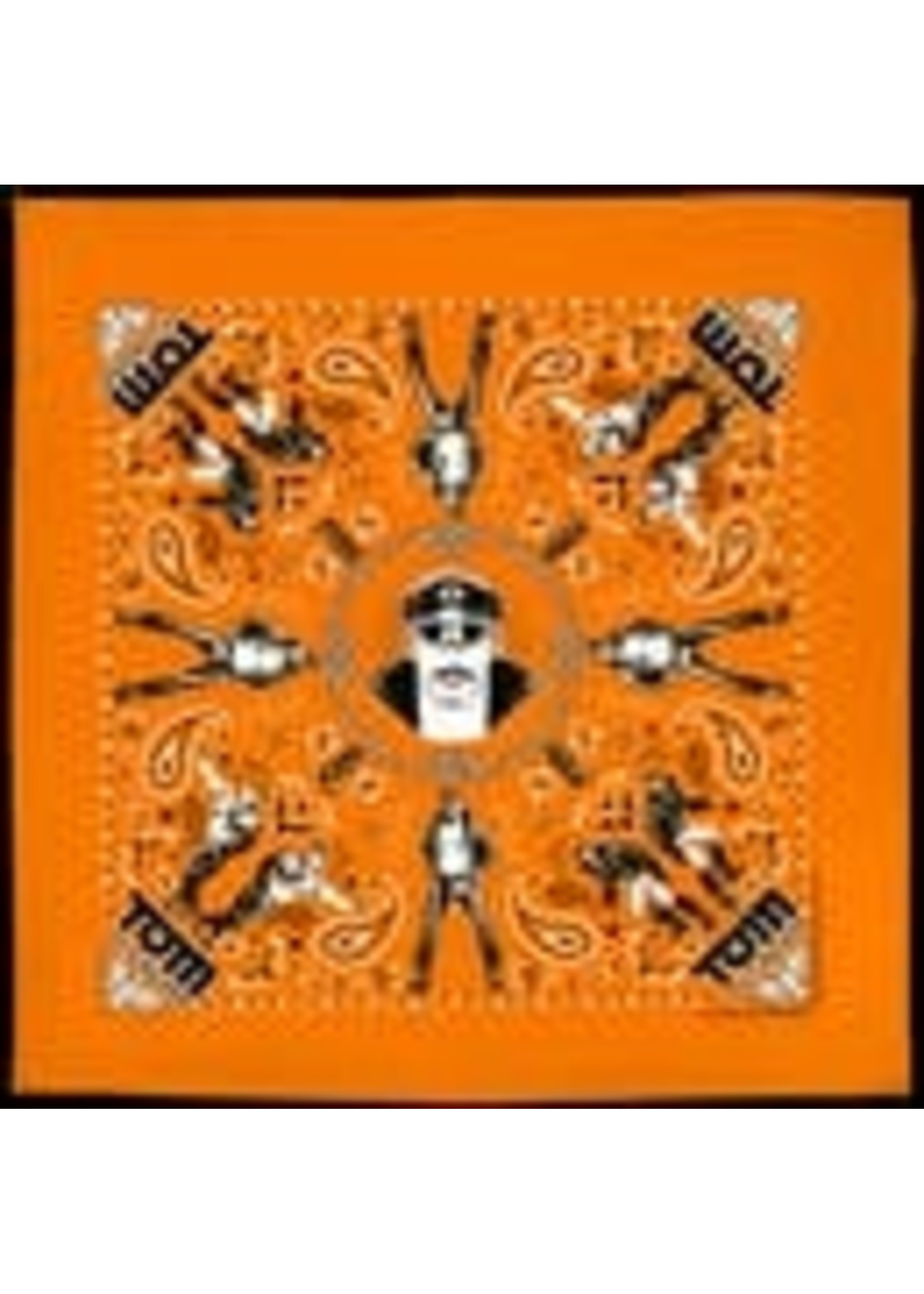 Tom of Finland TOF Bandanas Facemask - Orange