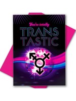 Kweer Cards/Peachy Kings Trans-Tastic Transgender Greeting Card (Gay, Queer)