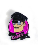 Kweer Cards/Peachy Kings "Daddy" Enamel Pin - Gay/Queer
