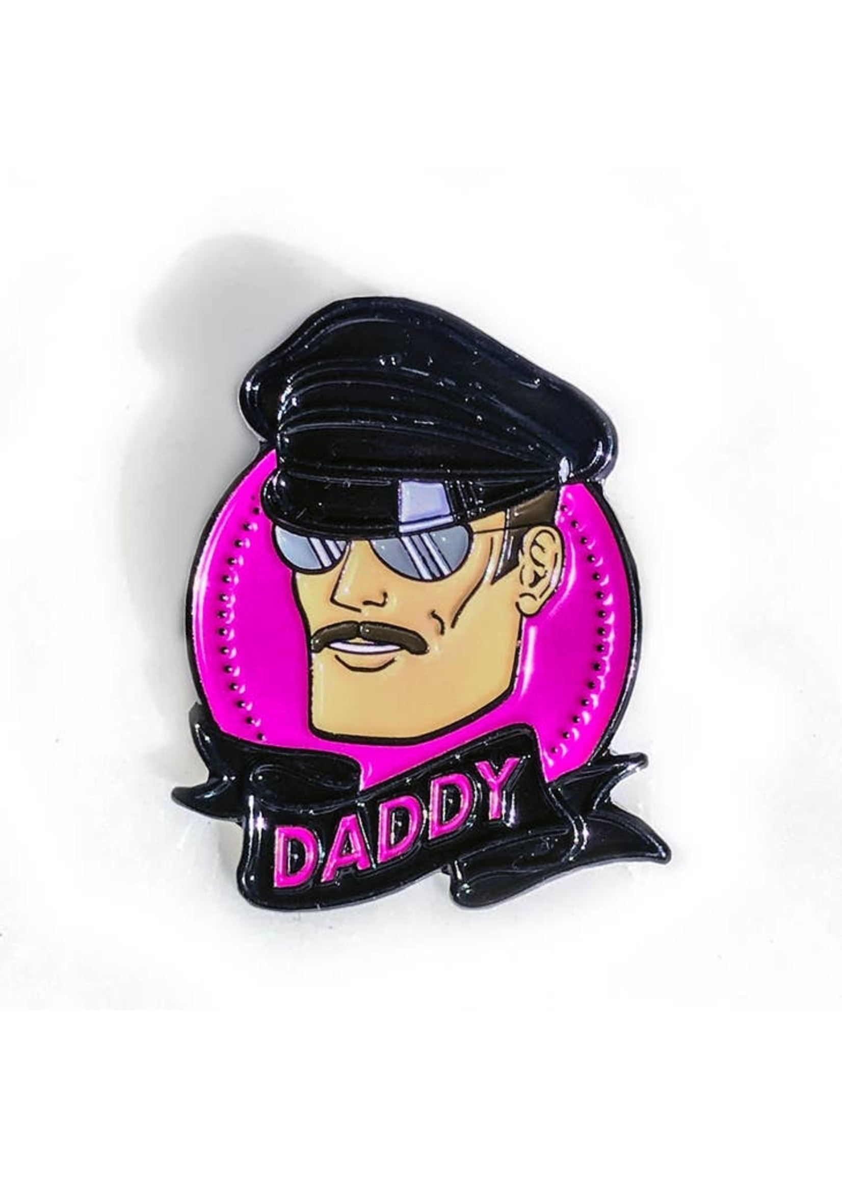 Kweer Cards/Peachy Kings "Daddy" Enamel Pin - Gay/Queer