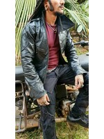 Butcher Apparel Butcher Apparel Skin Crawler Fitted Leather Jacket