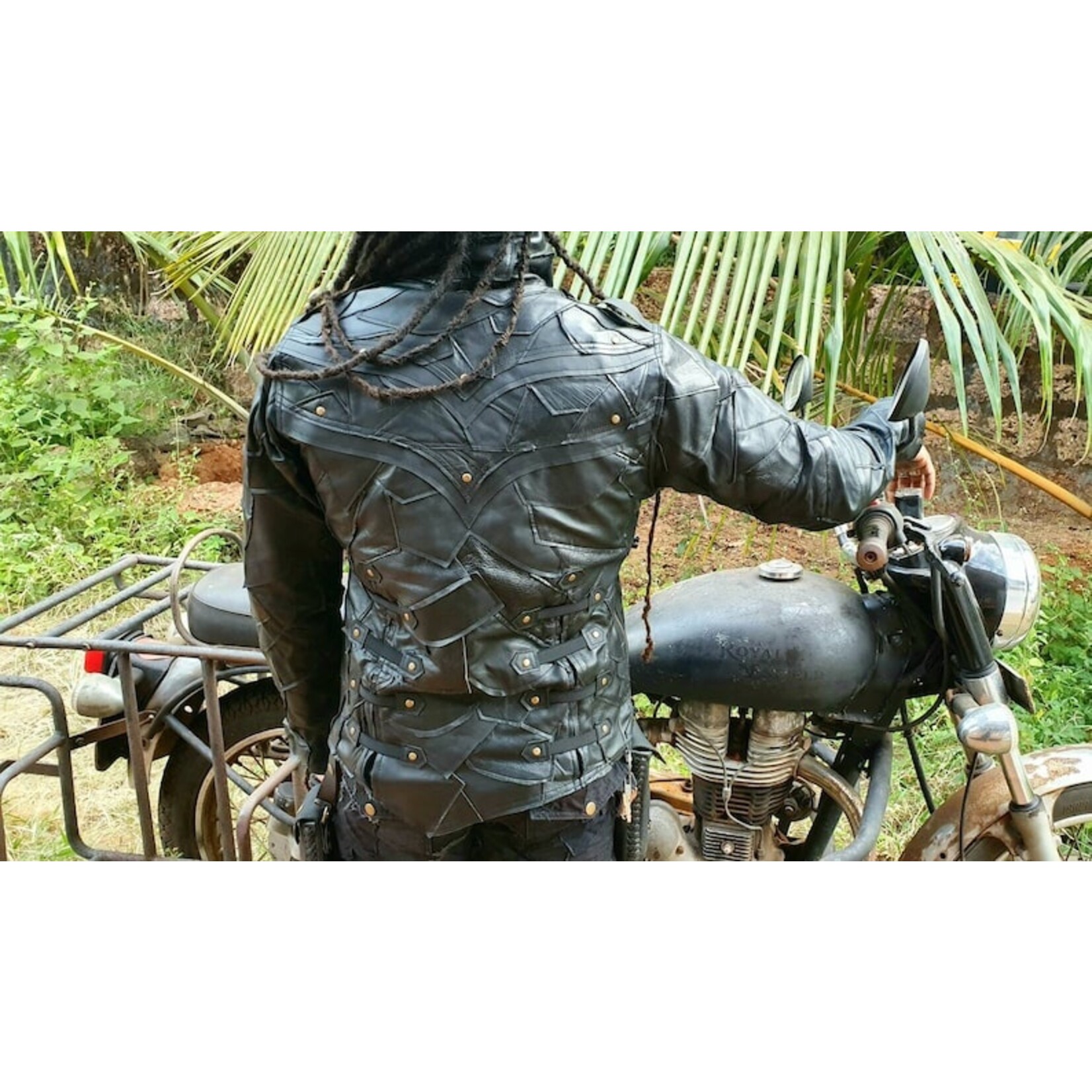 Butcher Apparel Butcher Apparel Skin Crawler Fitted Leather Jacket