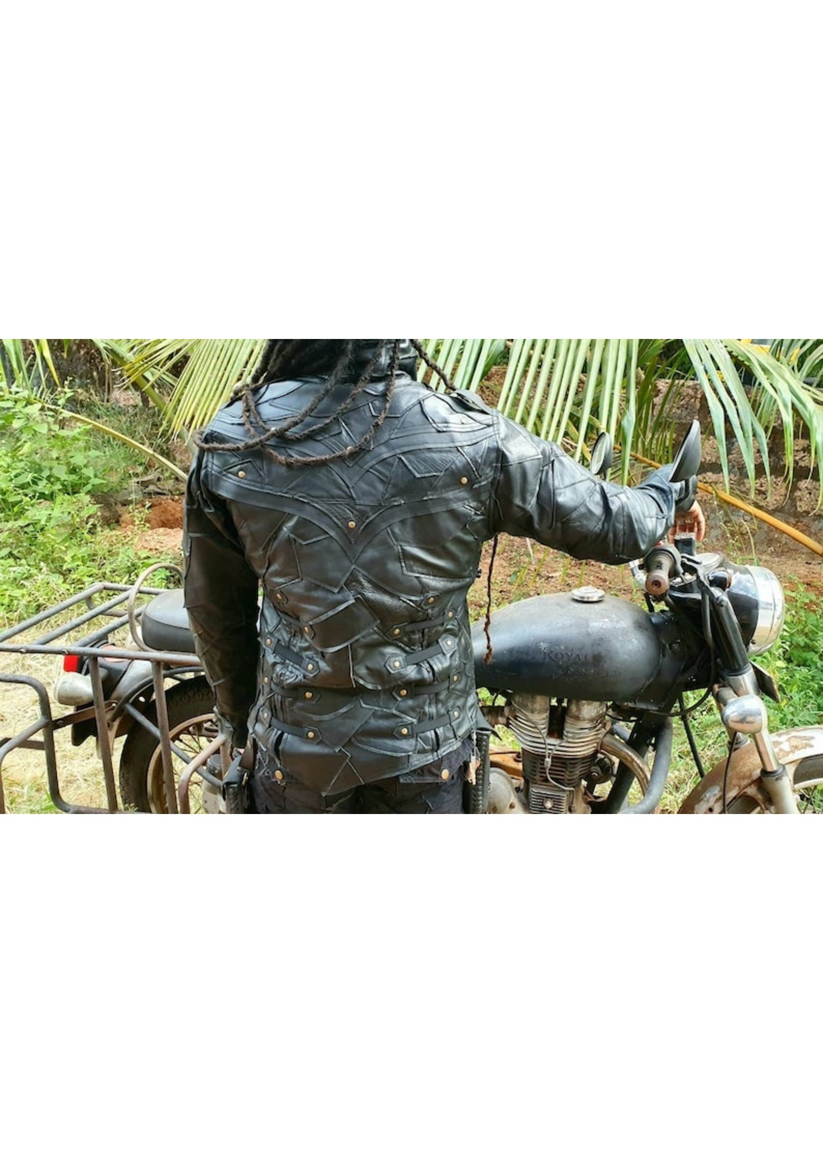 Butcher Apparel Butcher Apparel Skin Crawler Fitted Leather Jacket