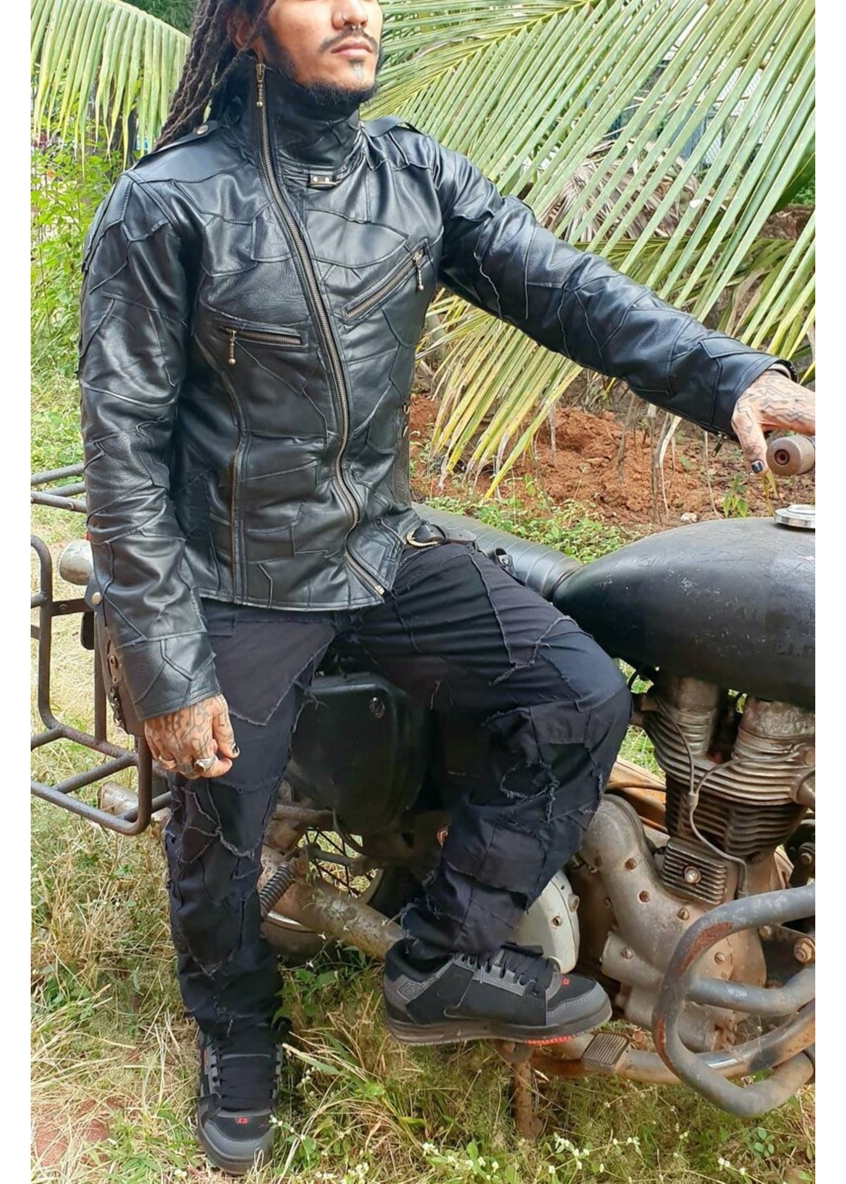 Butcher Apparel Butcher Apparel Skin Crawler Fitted Leather Jacket