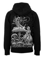 vampirefreaks Alice and the Caterpillar Zip Hoodie