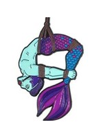 Geeky And Kinky Merman (Blue) Enamel Pin