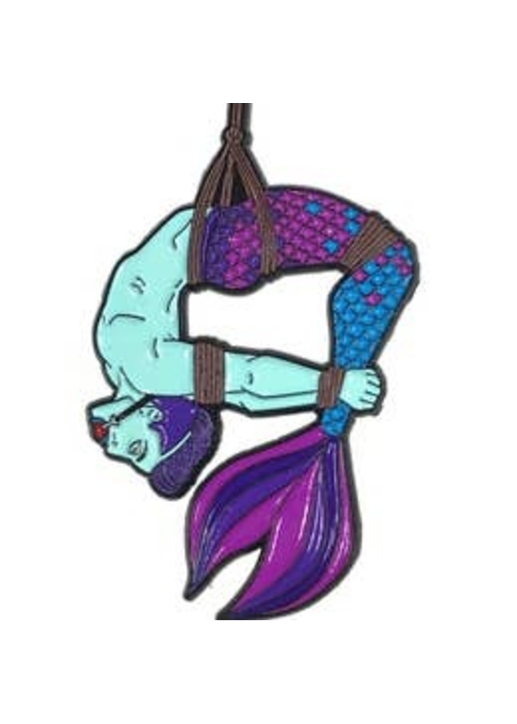 Geeky And Kinky Merman (Blue) Enamel Pin