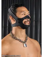 Mr. S Leather Mr. S Leather - Neo Face Muzzle Head Harness -Black - One Size