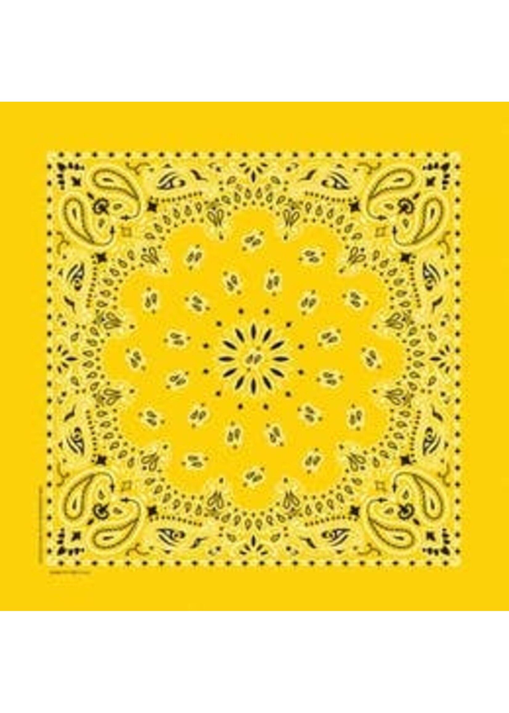 Classic Bandanna Lemon Yellow
