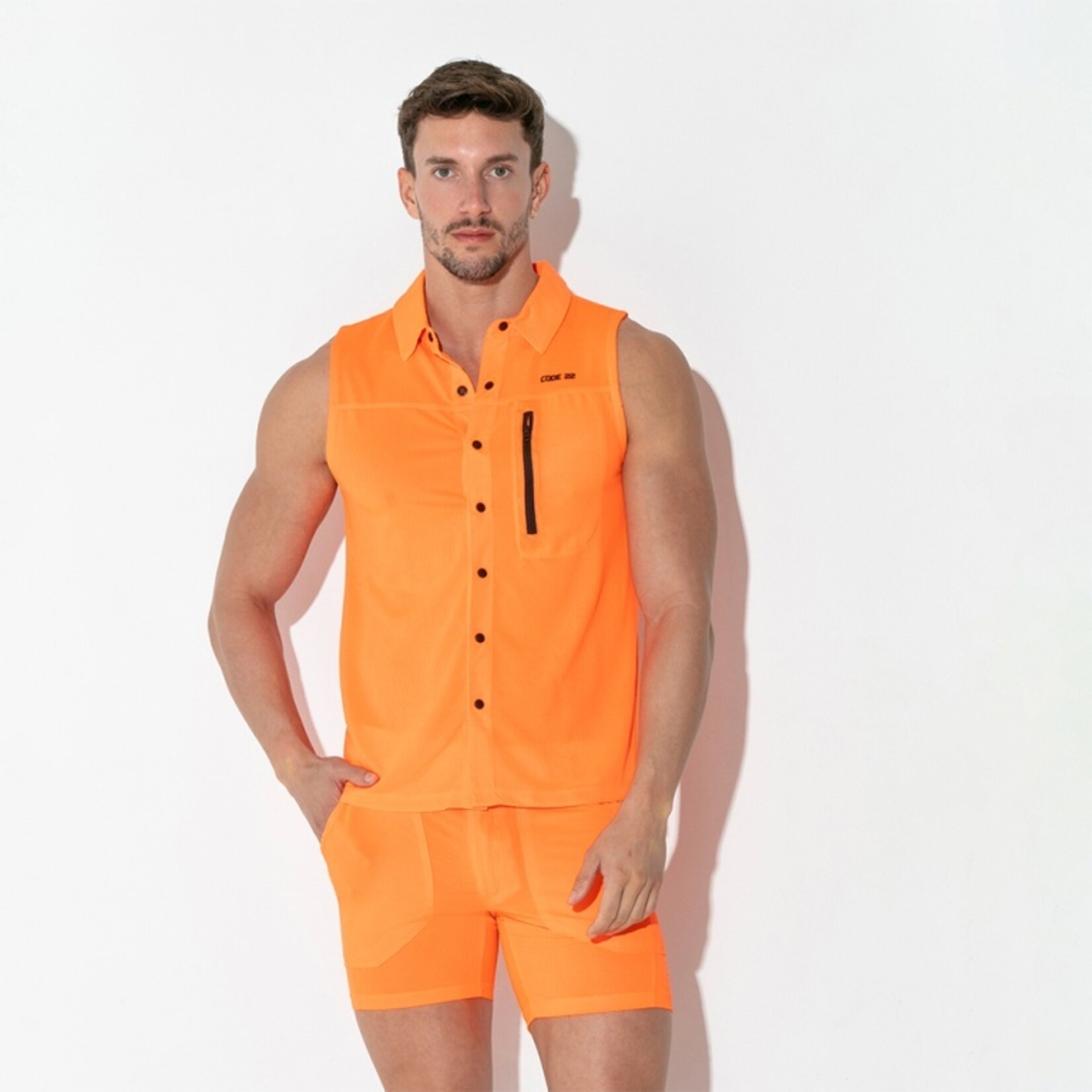 Code 22 Vivid Sleeveless Shirt