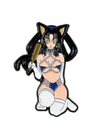 Geeky And Kinky Bad Cat Enamel Pin