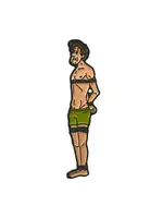 Geeky And Kinky The Stoner Original Shaggy Enamel Pin